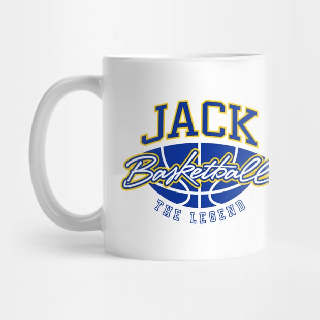 Jack Basketball The Legend Custom Player Your Name by Baseball Your Name